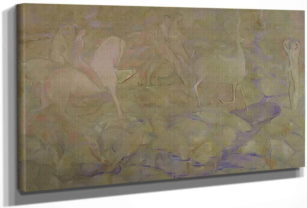 Young Rivers By Rex Slinkard Fine Art Print