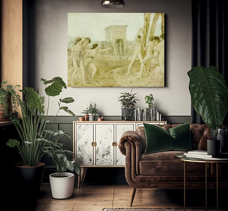 Young Spartans By Edgar Degas Fine Art Print