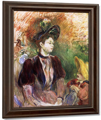 Young Woman And Child Avenue Du Bois 1876 Oil On Canvas 6096X5017Mm Private Collection By Berthe Morisot Fine Art Print