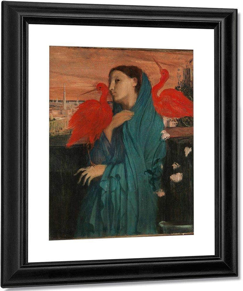 Young Woman Ibis Degas Fine Art Print