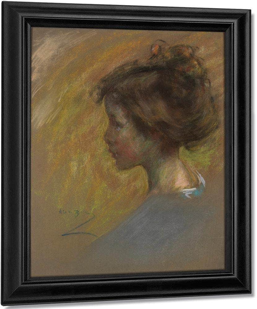 Youthful Model By Alice Pike Barney Fine Art Print