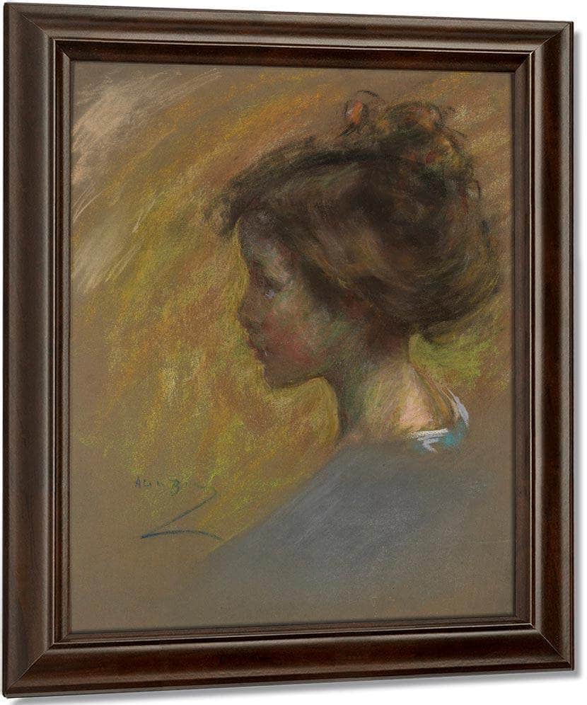 Youthful Model By Alice Pike Barney Fine Art Print