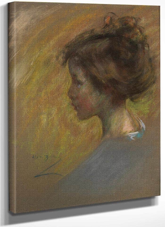 Youthful Model By Alice Pike Barney Fine Art Print