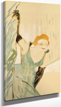 Yvette Guilbert (1867 1944) Taking A Curtain Call By Henri Marie Raymond De Toulouse Lautrec Monfa Fine Art Print