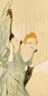 Yvette Guilbert (1867 1944) Taking A Curtain Call By Henri Marie Raymond De Toulouse Lautrec Monfa Fine Art Print