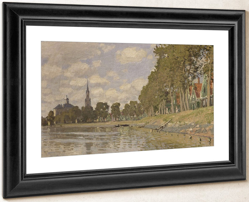 Zaandam (Holland) By Claude Monet Fine Art Print