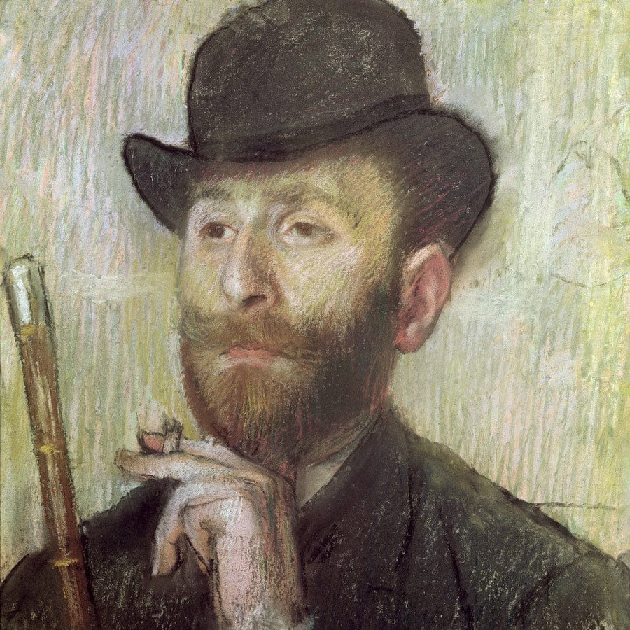 Zachary Zakarian By Edgar Degas Fine Art Print