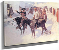 Zebulon Pike Entering Santa Fe By Frederic Remington Fine Art Print