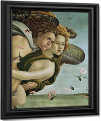 Zephyr And Chloris Detail From The Birth Of Venus By Sandro Botticelli Fine Art Print