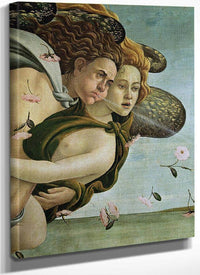Zephyr And Chloris Detail From The Birth Of Venus By Sandro Botticelli Fine Art Print