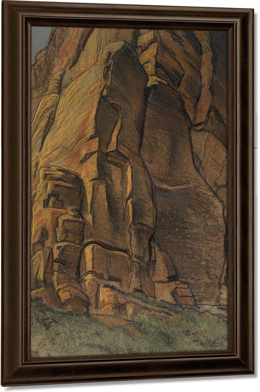 Zion National Park By Maynard Dixon Fine Art Print