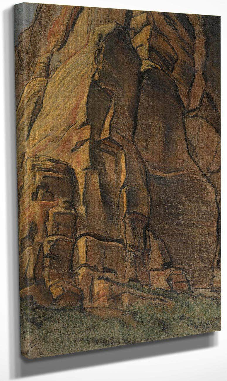 Zion National Park By Maynard Dixon Fine Art Print
