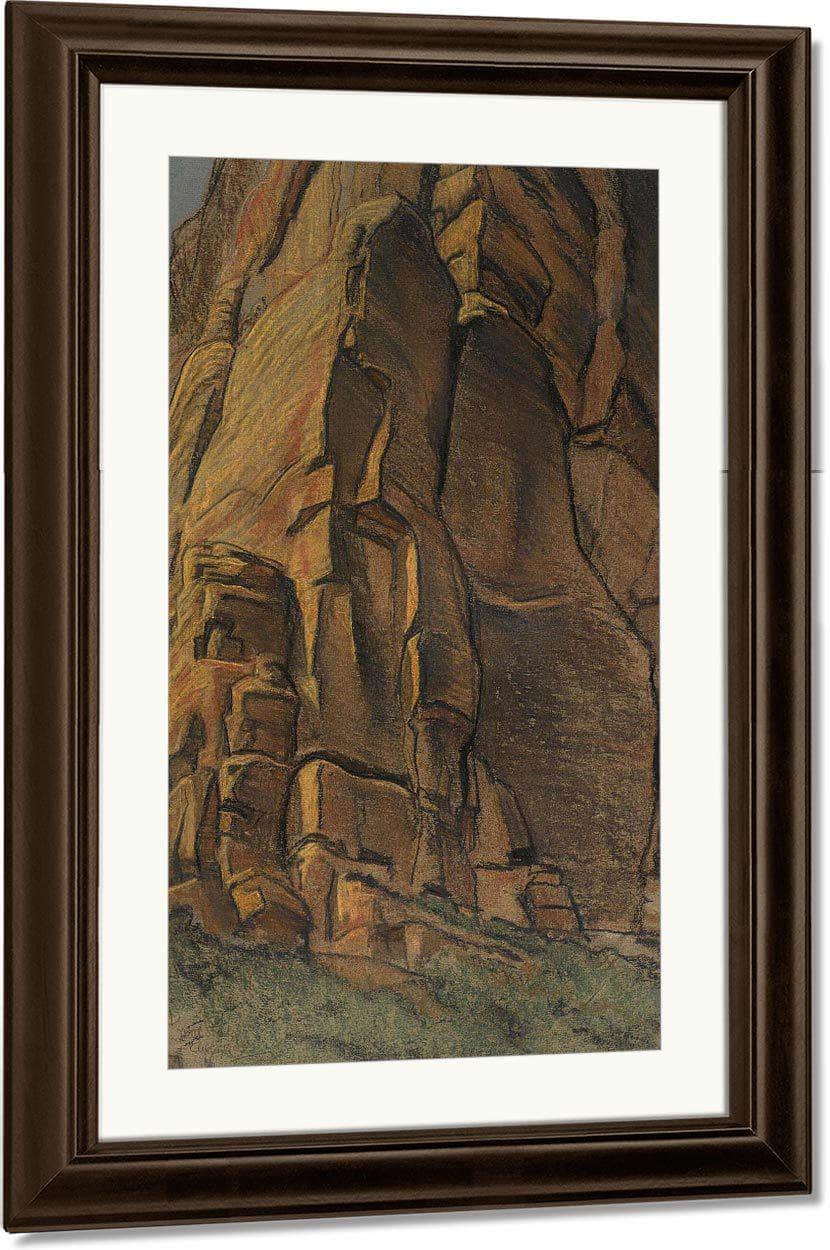 Zion National Park By Maynard Dixon Fine Art Print