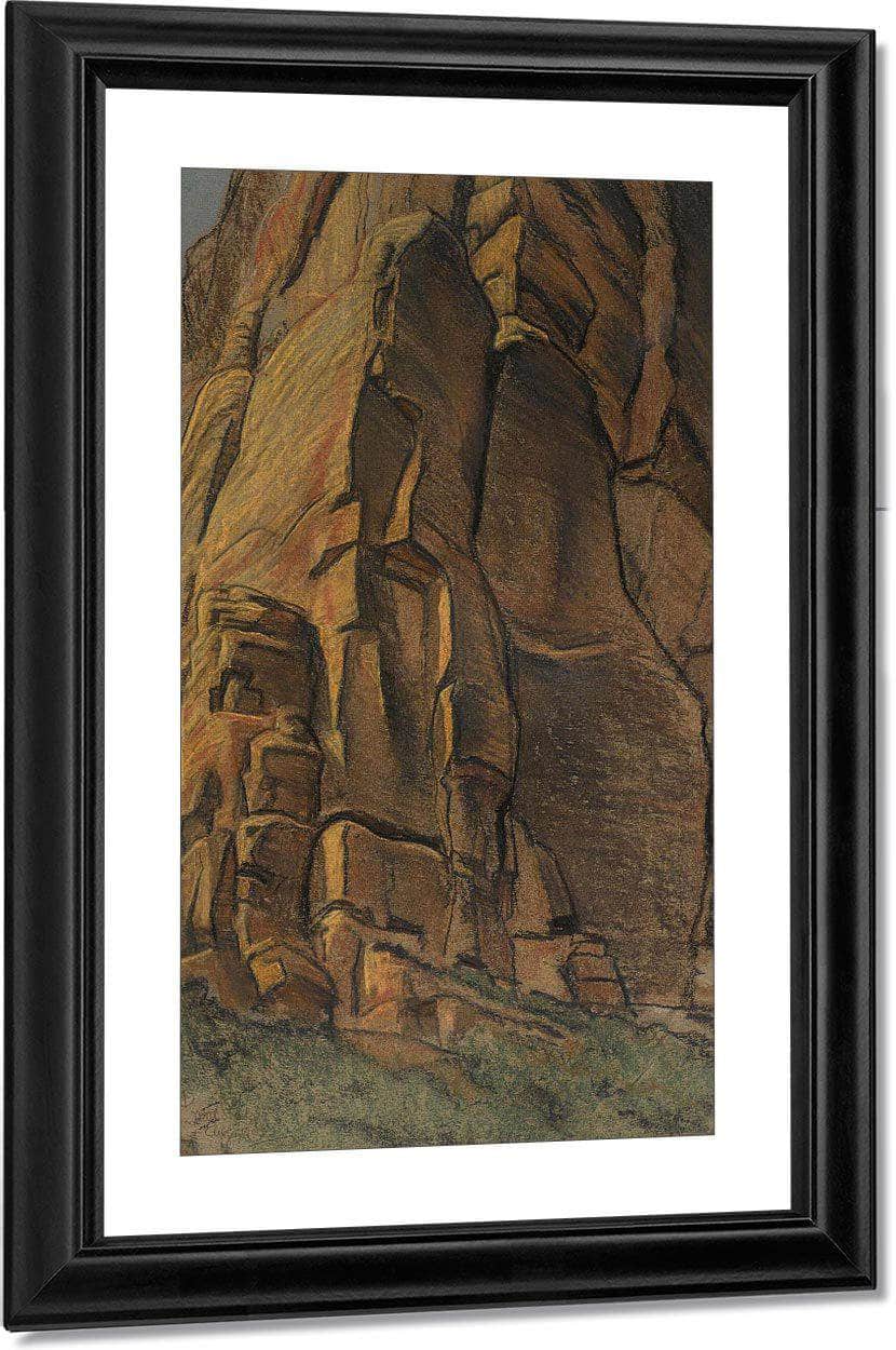Zion National Park By Maynard Dixon Fine Art Print