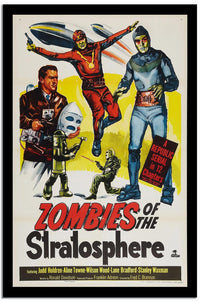 Zombies  Vintage Poster Fine Art Print