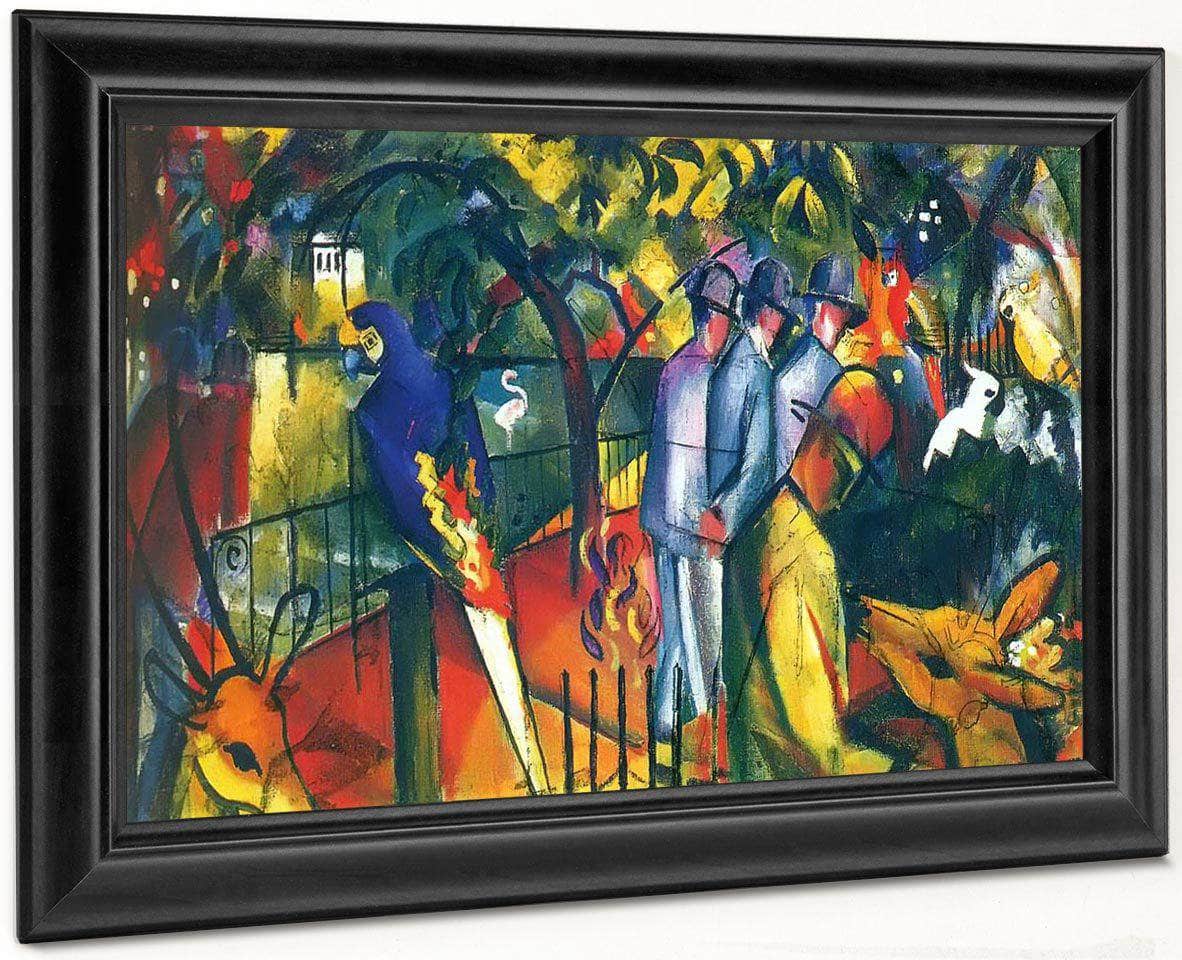 Zoological Garden I By August Macke Fine Art Print