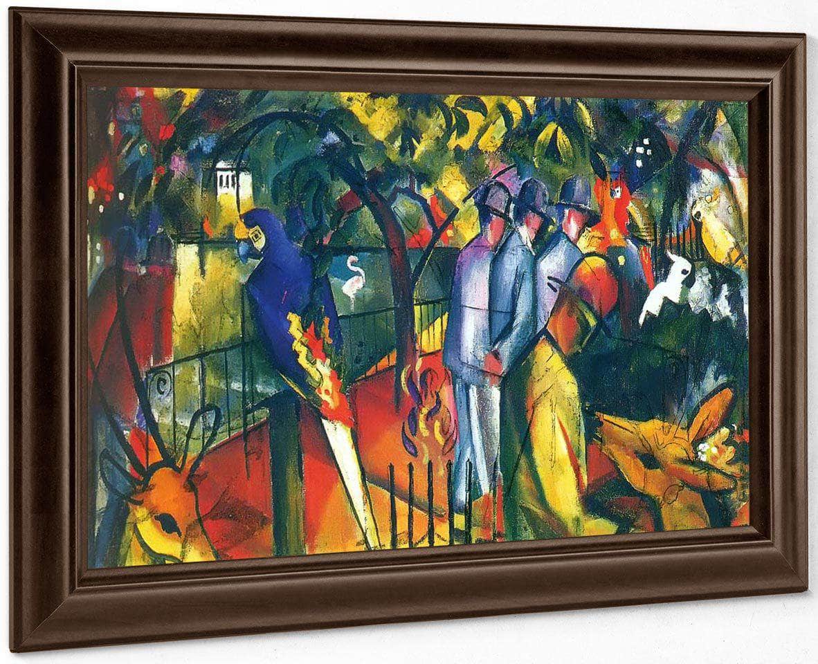 Zoological Garden I By August Macke Fine Art Print