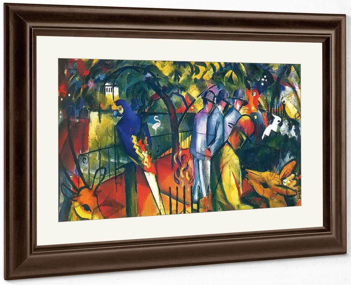 Zoological Garden I By August Macke Fine Art Print