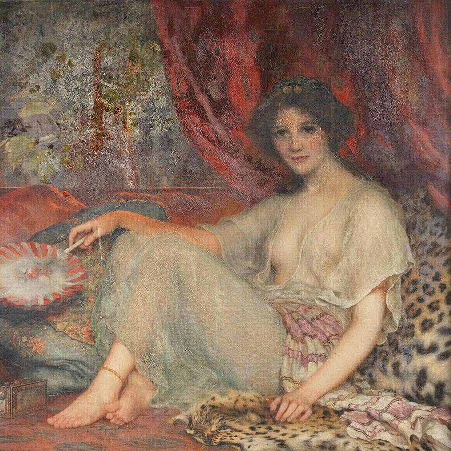 Zorahayda By William Henry Walker Fine Art Print