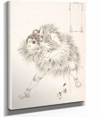 Finished Drawing Of A Warrior by Tsukioka Yoshitoshi