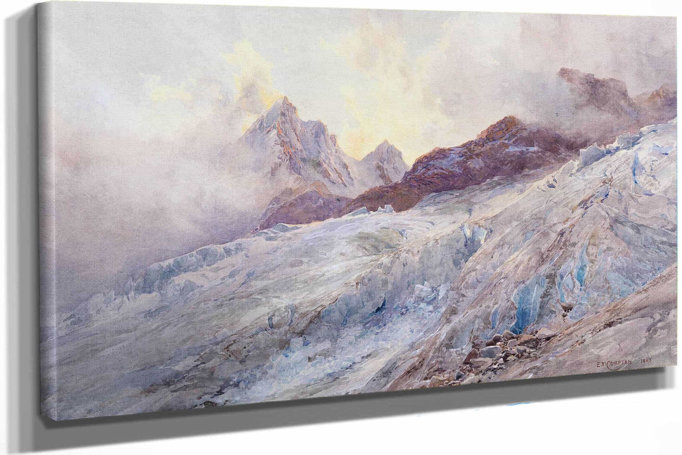 Finsteraarhorn by Edward Theodore Compton