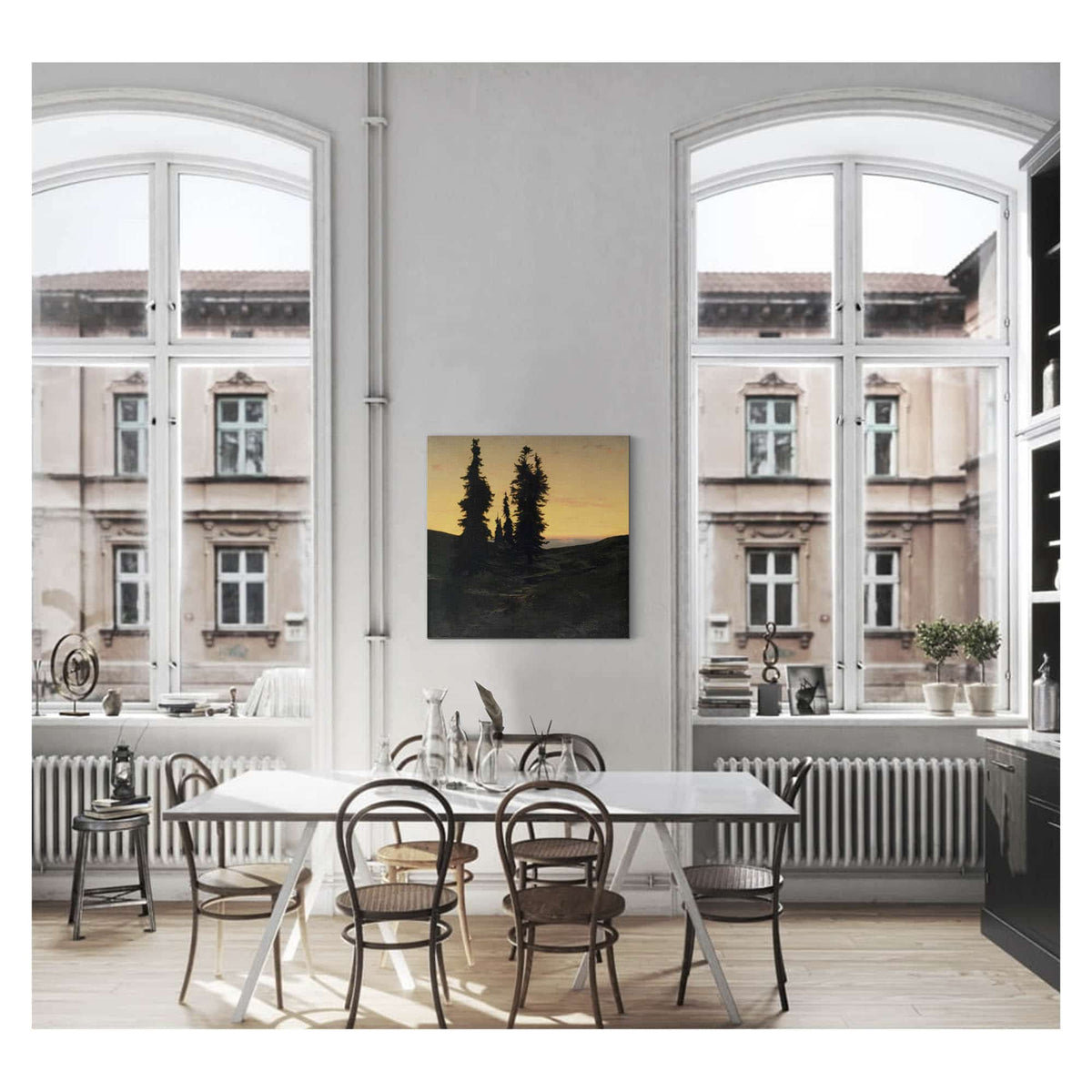 Fir Trees by Arnold Bocklin