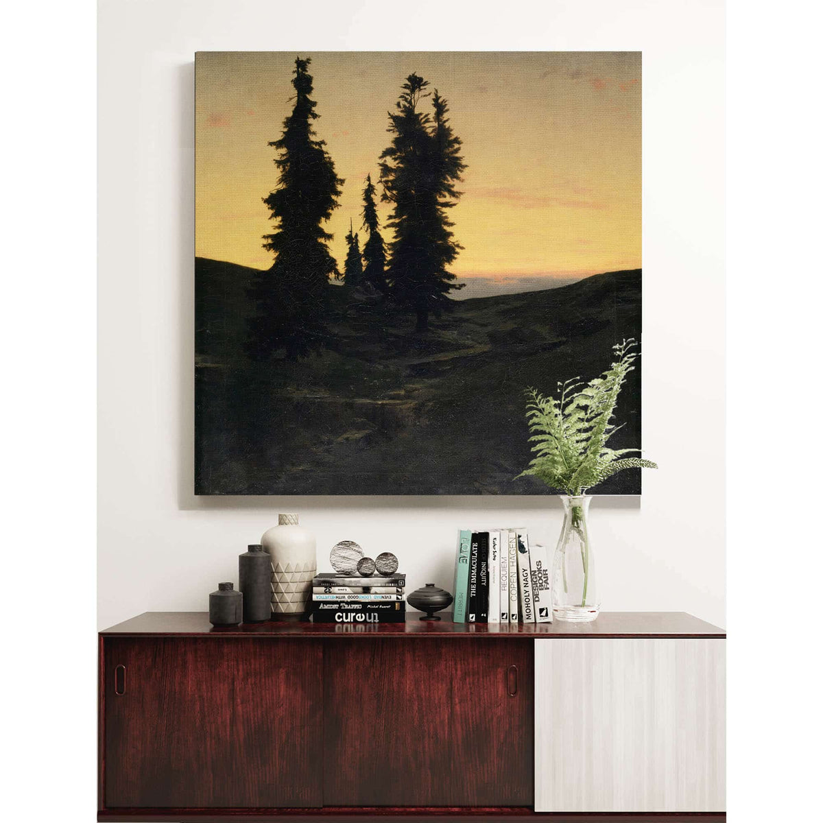 Fir Trees by Arnold Bocklin