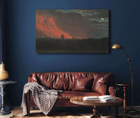 Fire In London Seen From Hampstead by John Constable