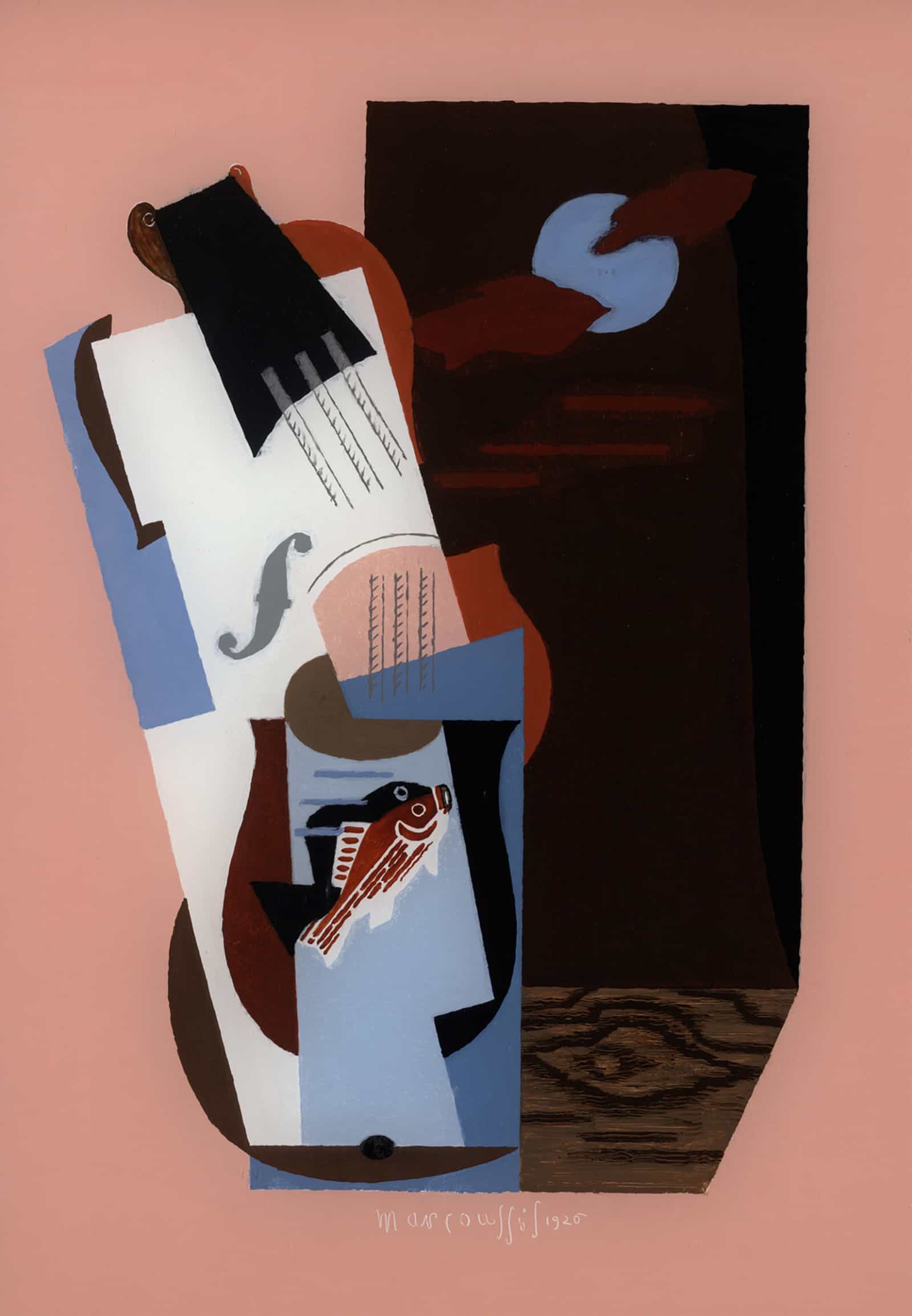 Fish by Louis Marcoussis
