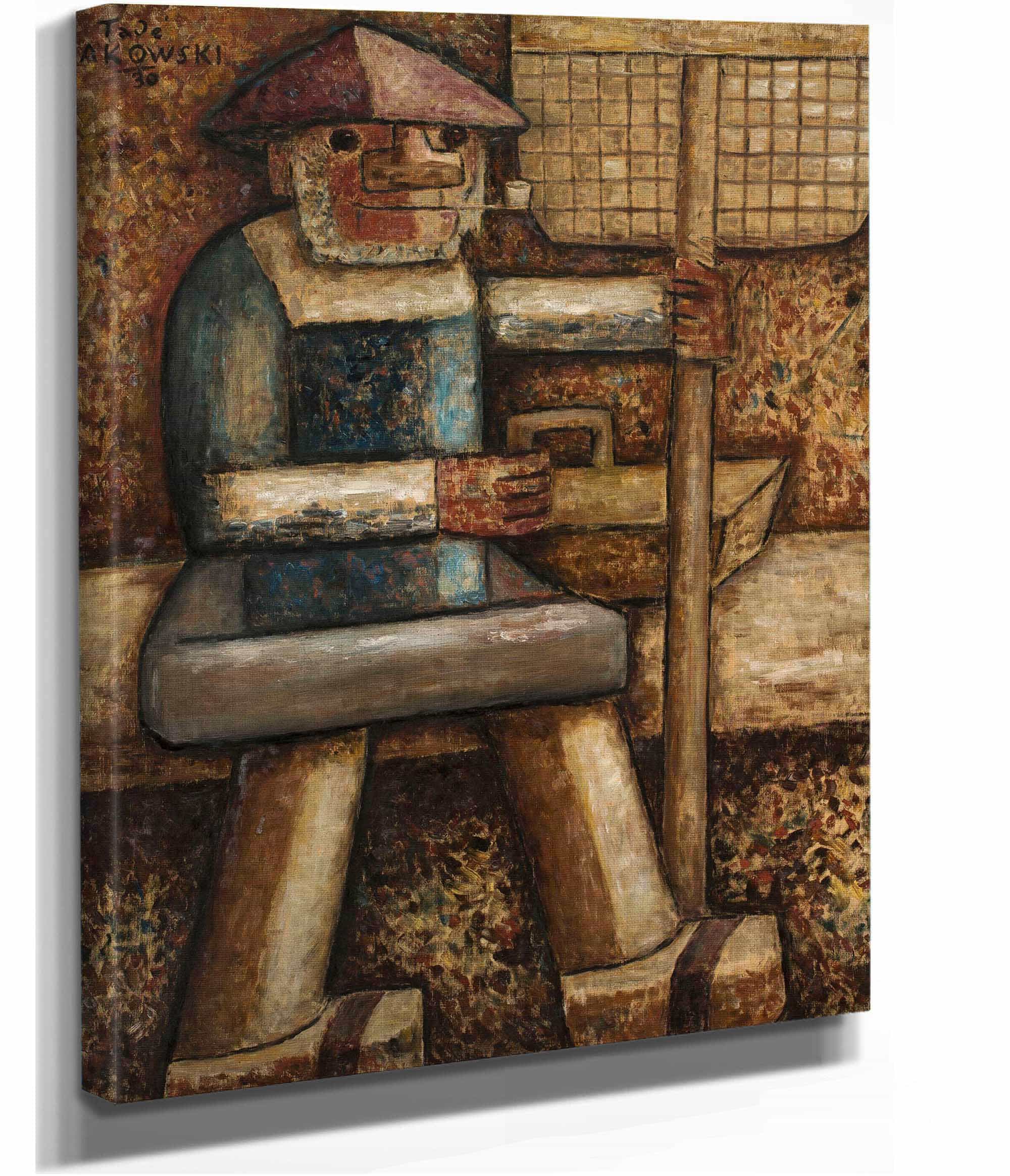 Fisherman by Tadeusz Makowski