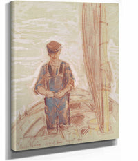 Fisherman Isle Of Shoals by Childe Hassam