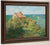 Fisherman's Cottage On The Cliffs At Varengeville By Monet Claude