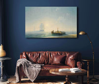 Fishermen At Dawn Naples by Ivan Konstantinovich Aivazovsky