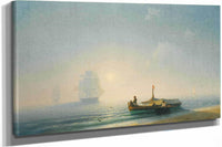 Fishermen At Dawn Naples by Ivan Konstantinovich Aivazovsky