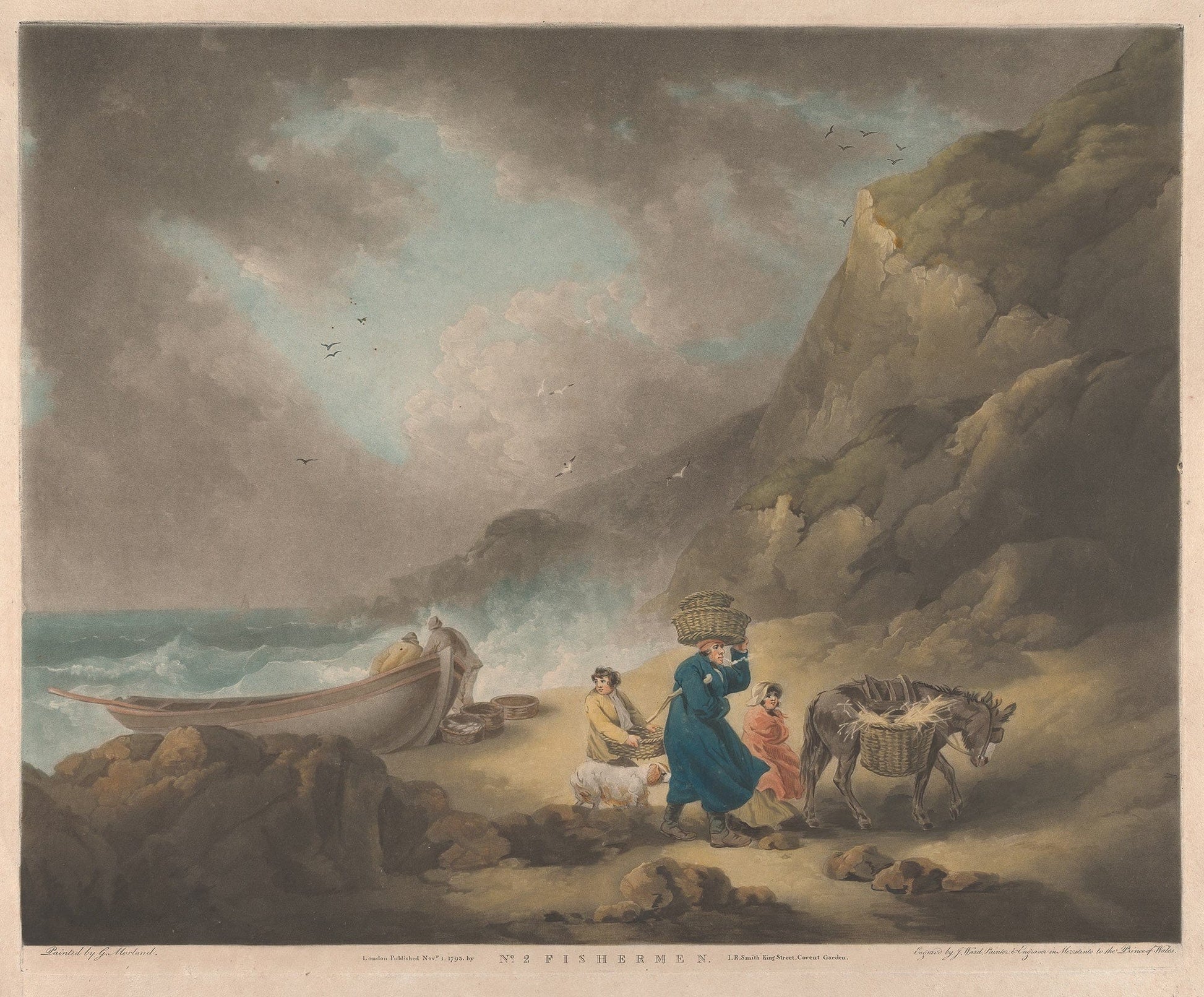Fishermen by George Morland