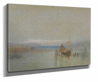 Fishing Boats Becalmed Off Le Havre by Joseph Mallord William Turner