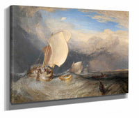 Fishing Boats With Hucksters Bargaining For Fish by Joseph Mallord William Turner