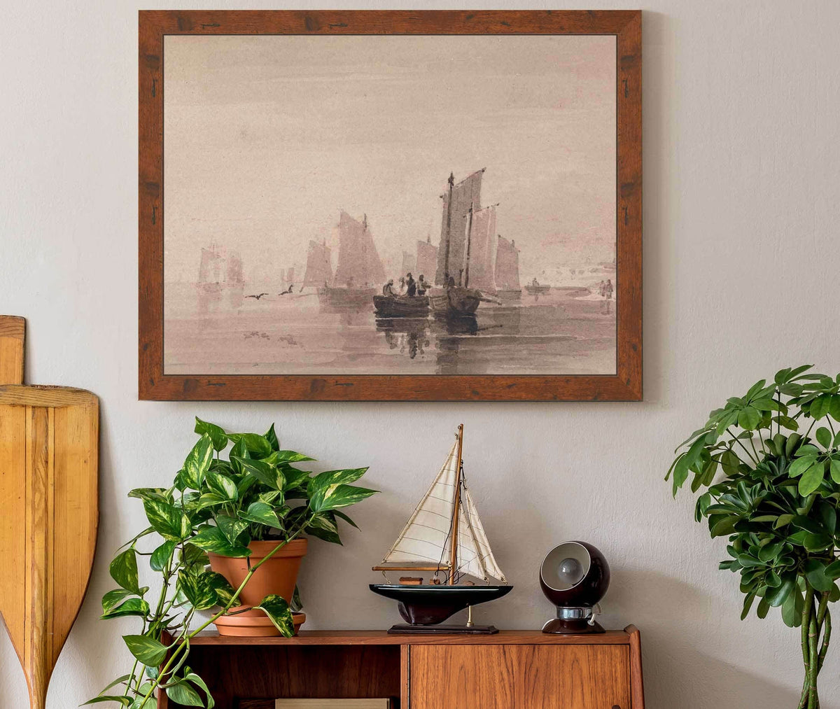 Fishing Off Hastings Early S by David Cox