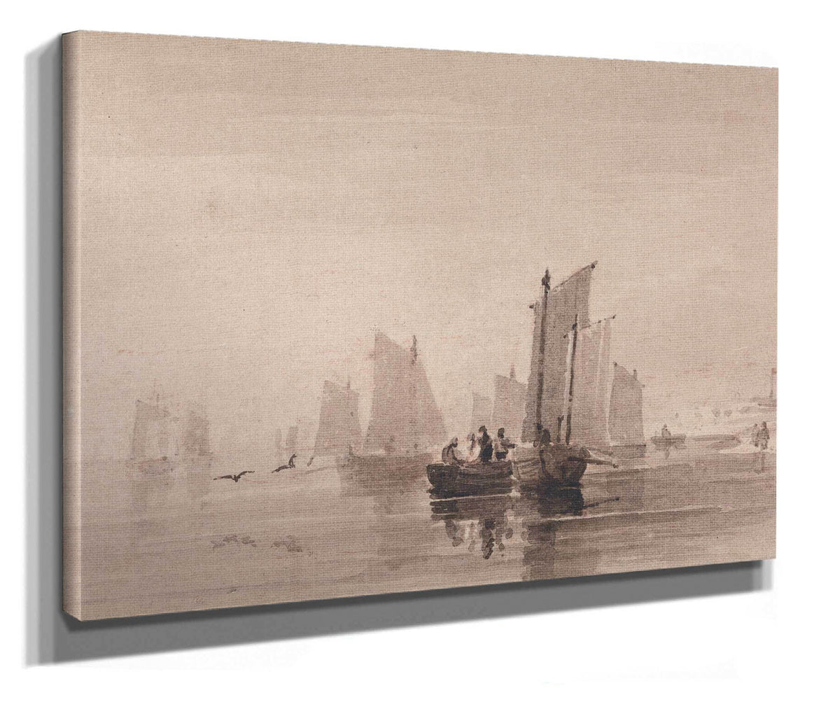 Fishing Off Hastings Early S by David Cox