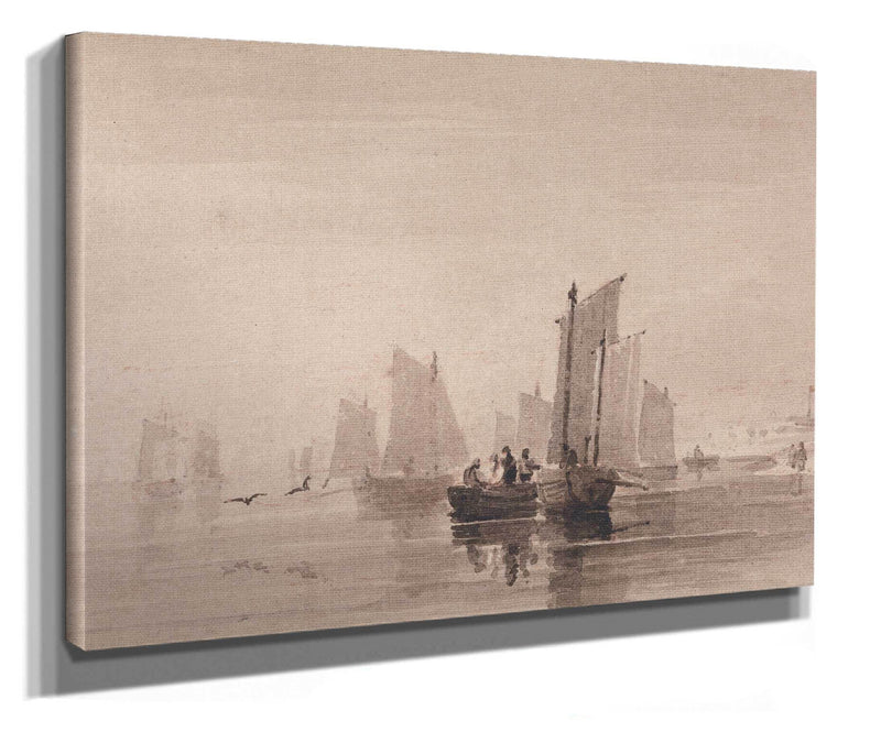 Fishing Off Hastings Early S by David Cox