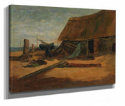 Fishing Shacks by Edward Mitchell Bannister