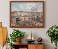 Fishmarket by Camille Pissarro