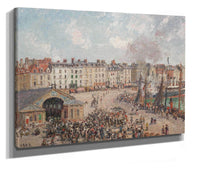 Fishmarket by Camille Pissarro