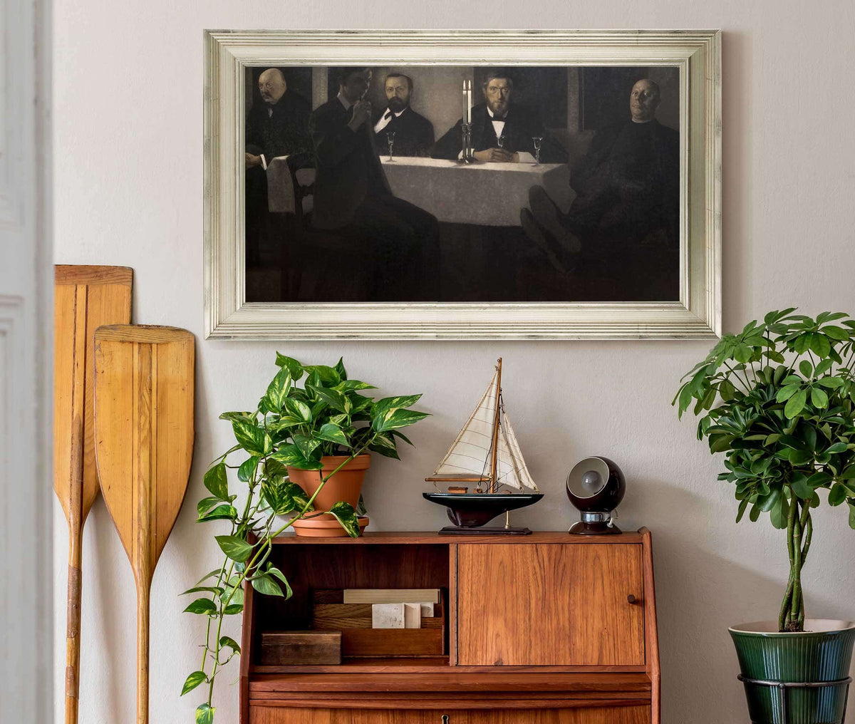 Five Portraits by Vilhelm Hammershoi