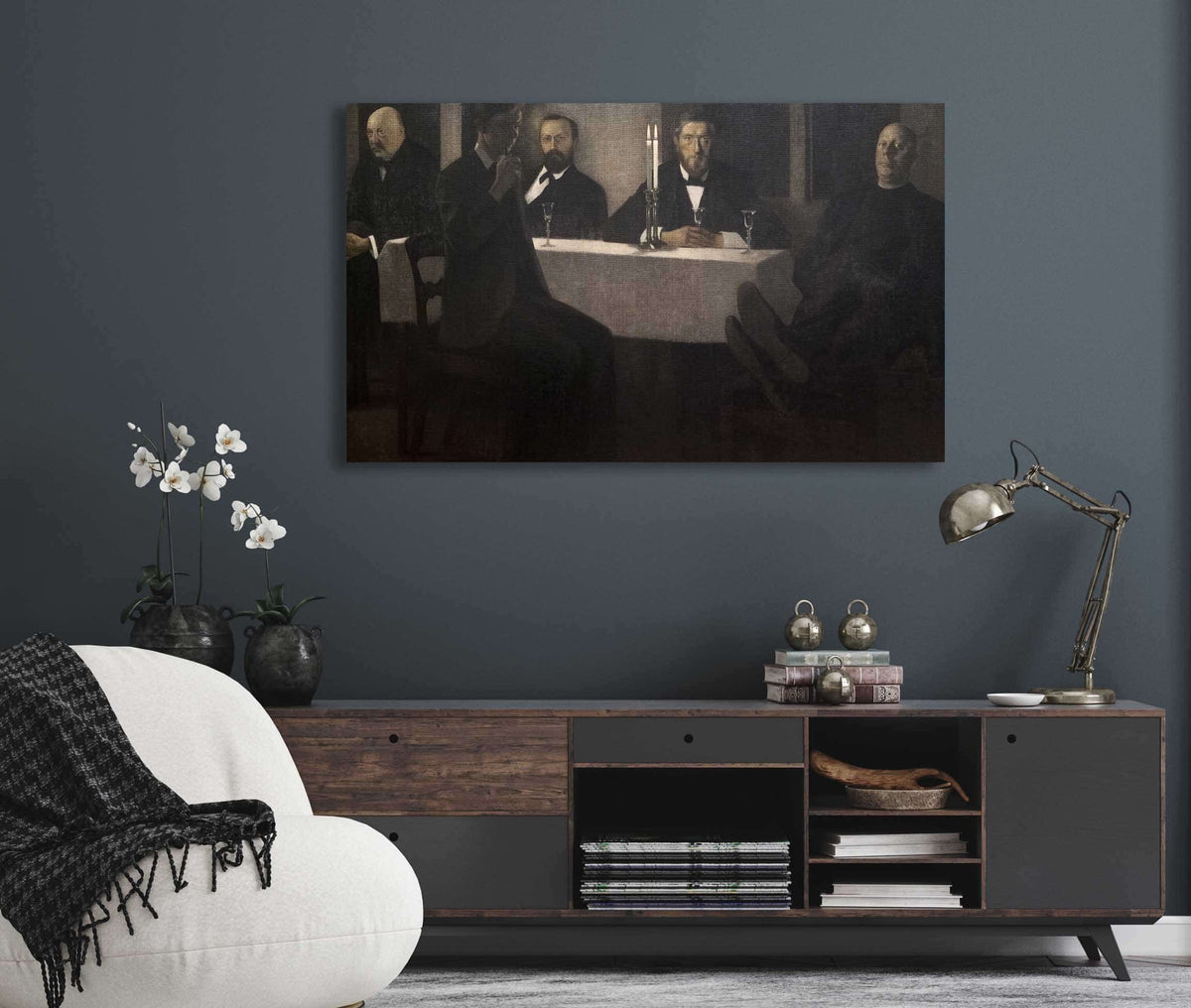 Five Portraits by Vilhelm Hammershoi