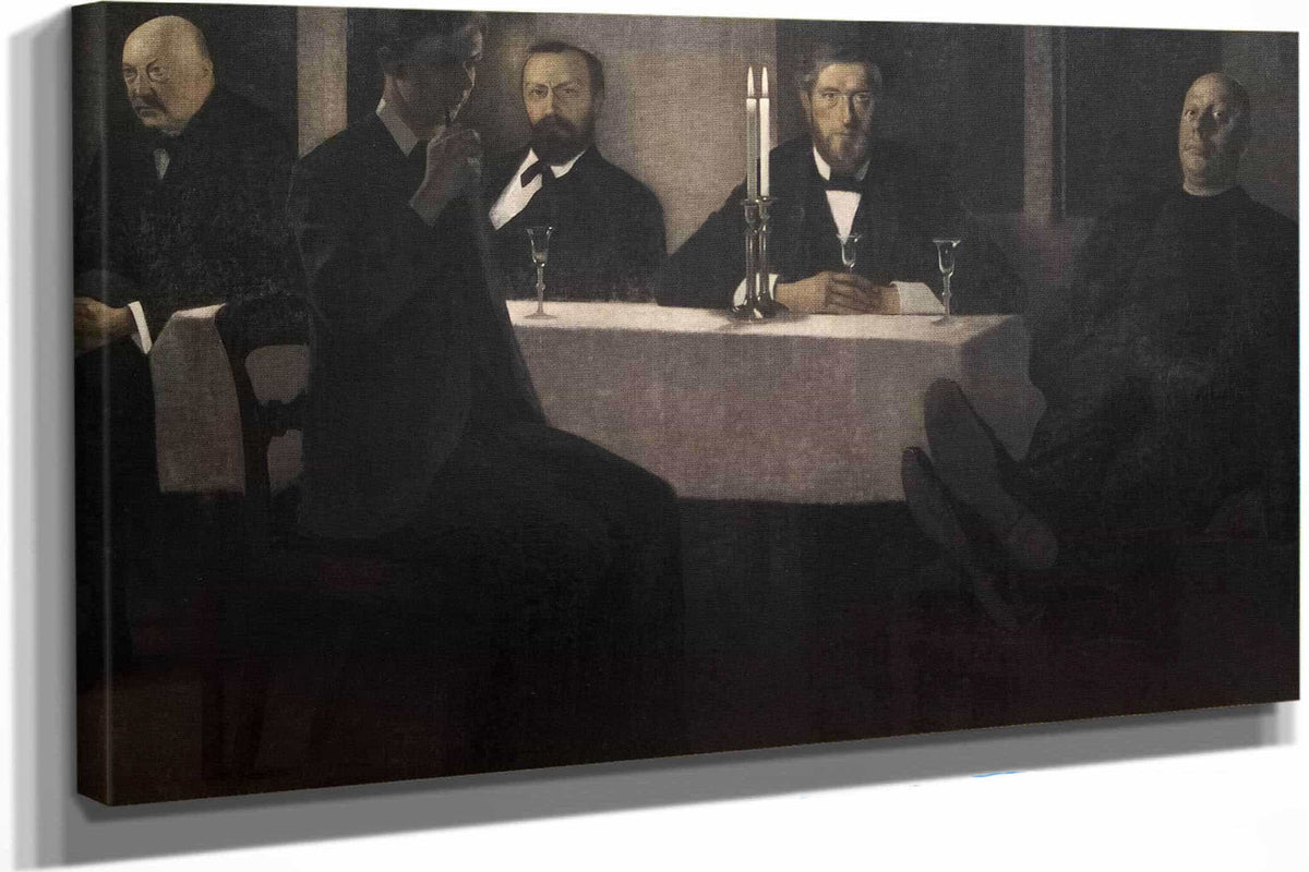 Five Portraits by Vilhelm Hammershoi