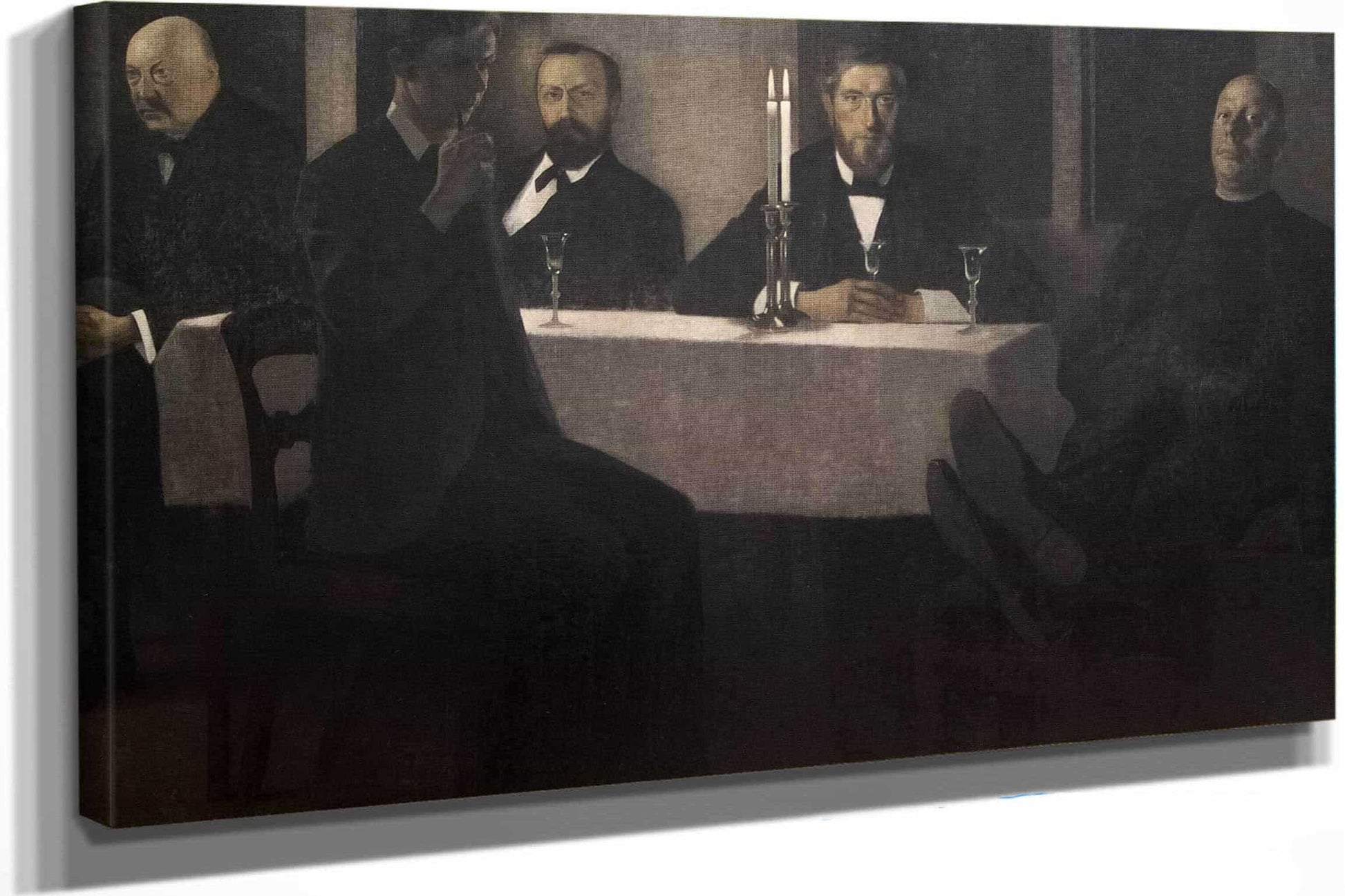 Five Portraits by Vilhelm Hammershoi