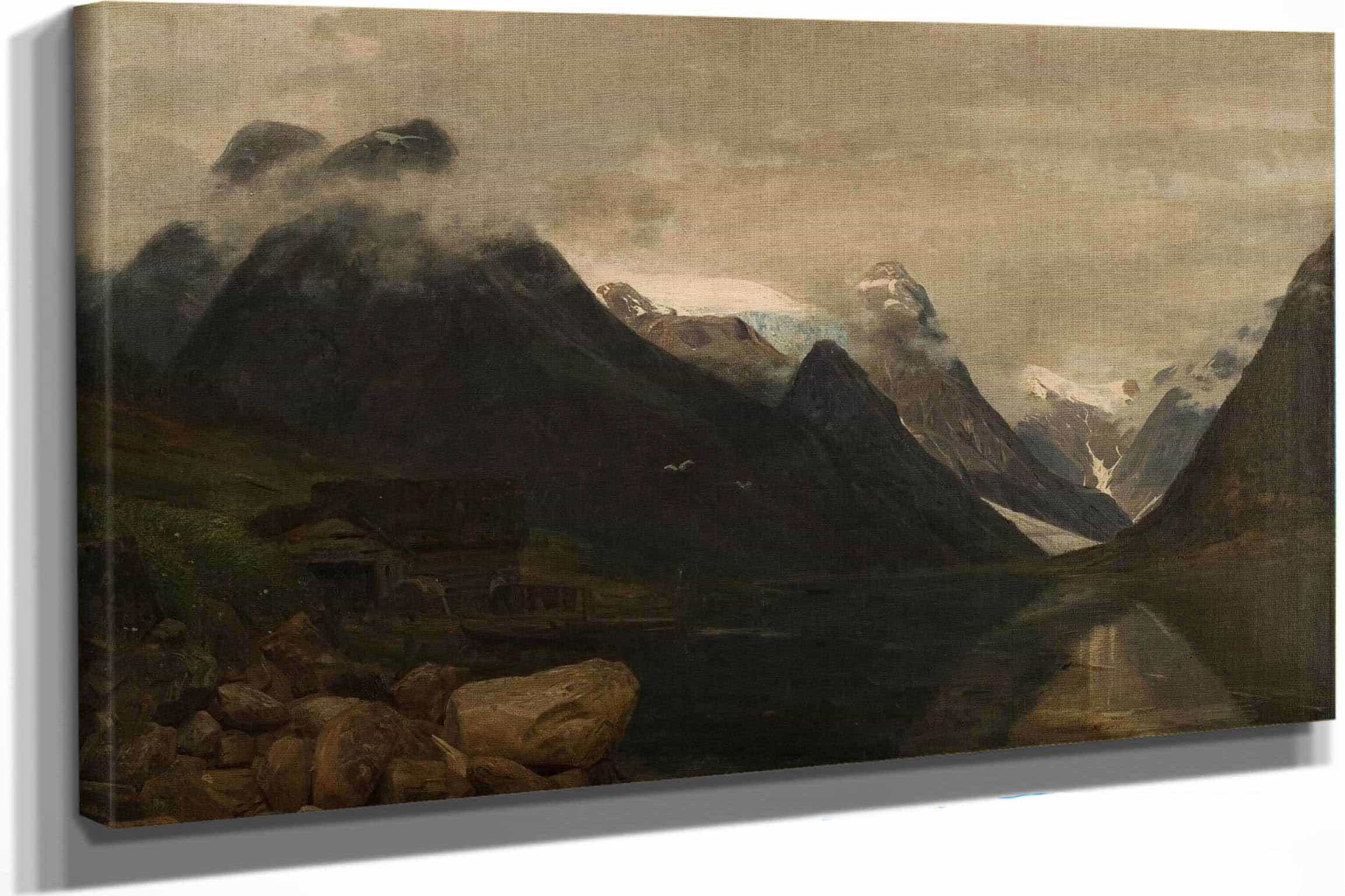 Fjaerlandsfjellene Sogn By Amaldus Nielsen