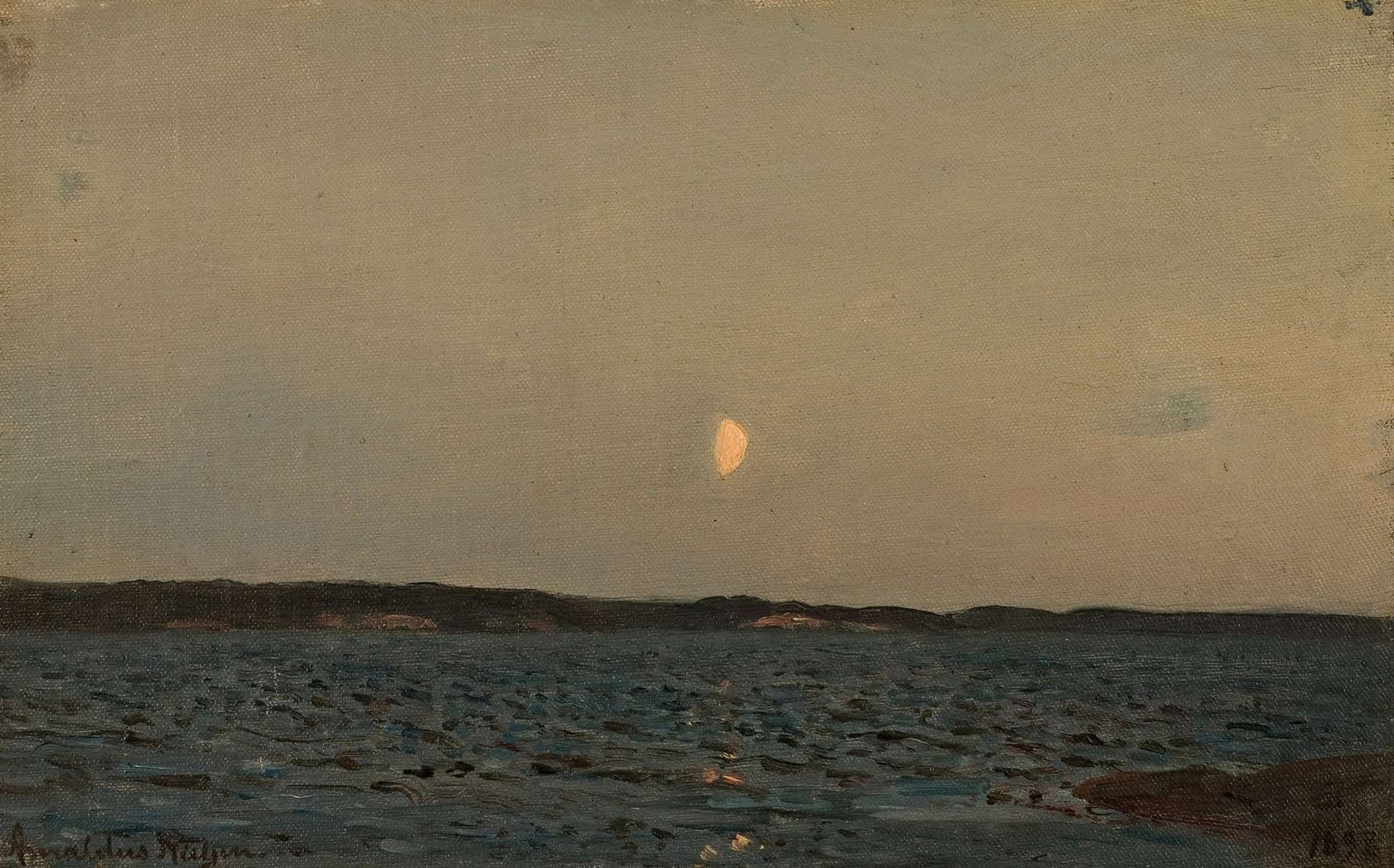 Fjordstudie By Amaldus Nielsen