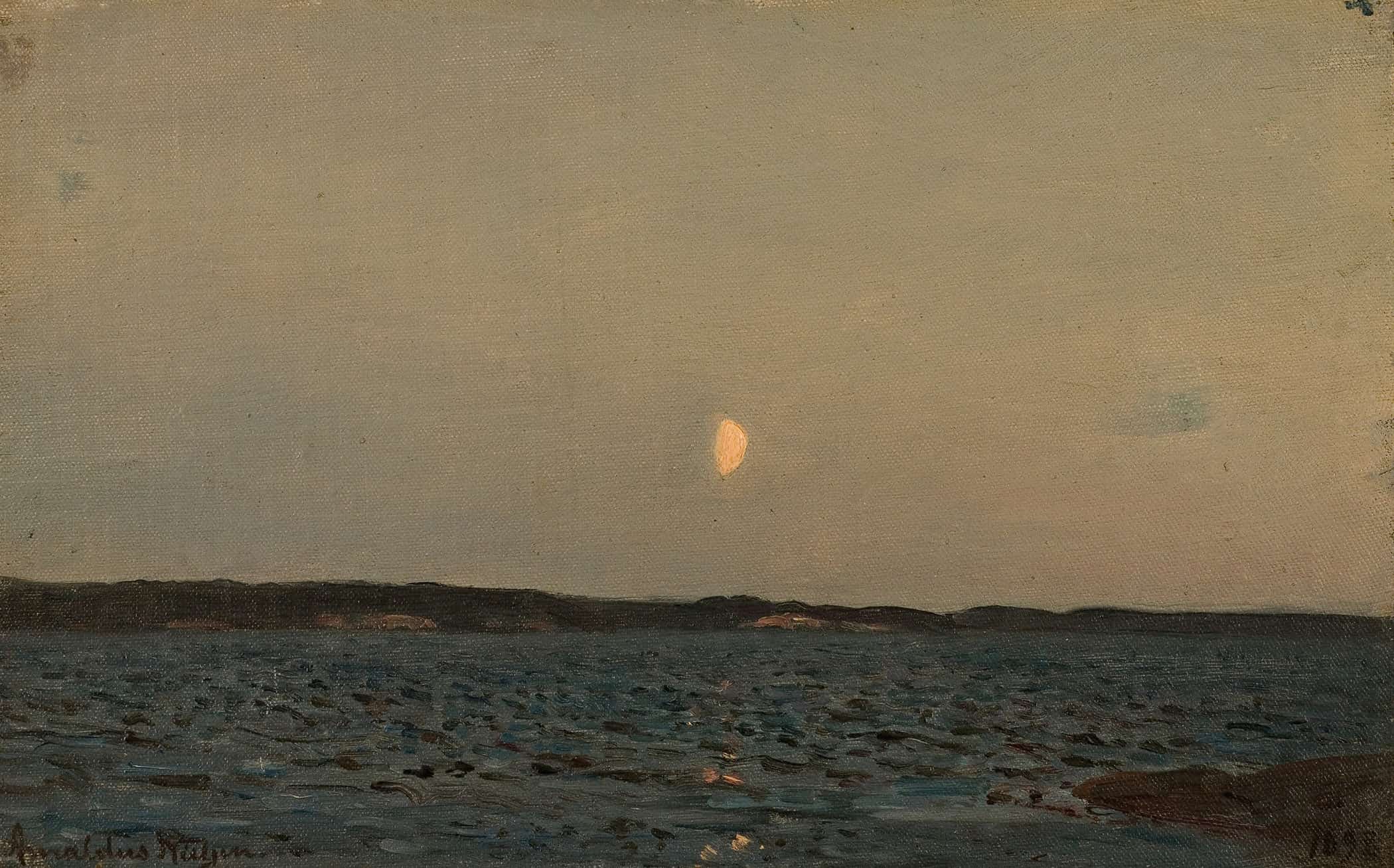 Fjordstudie By Amaldus Nielsen
